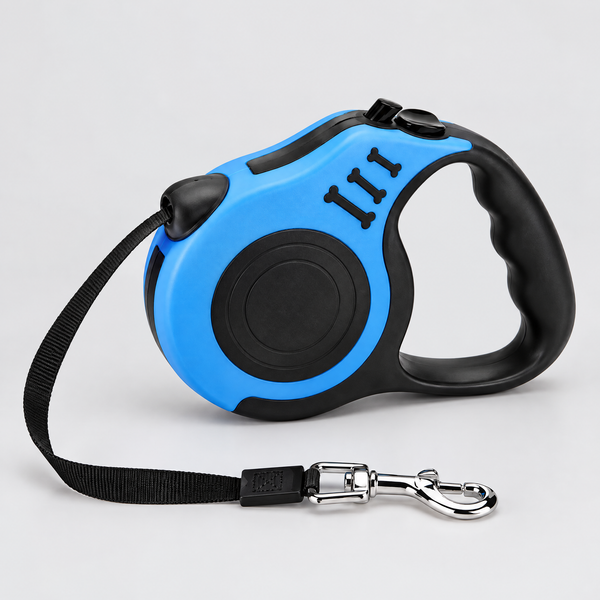 Correa Retráctil Automática para Perros Mascota