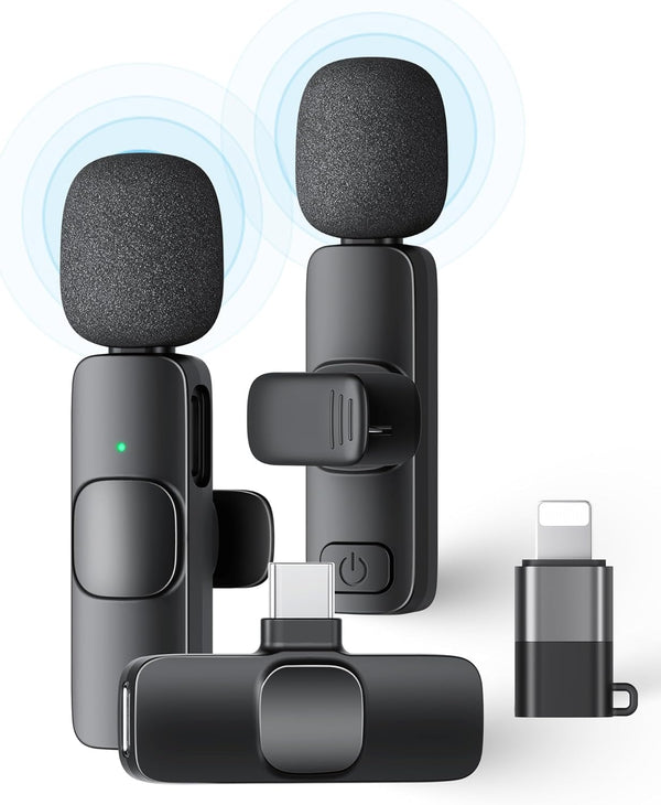 Microfono Doble K9 USB-C Lightning
