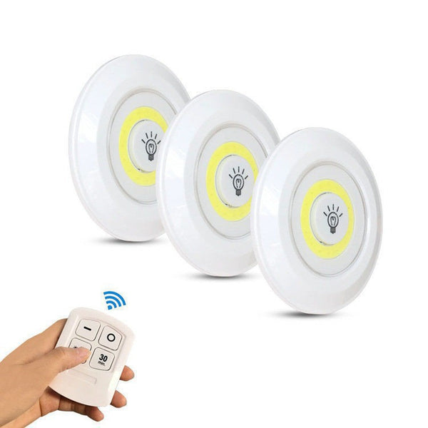 Set 3 Lamparas Luces Inalámbrica Adhesivas