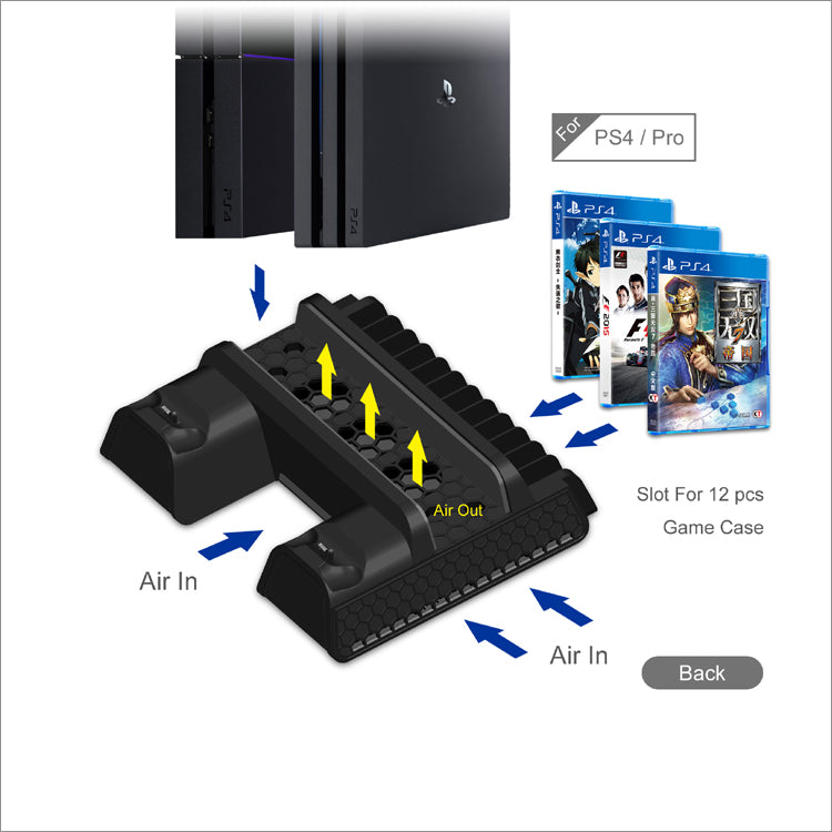 Base de Carga Soporte Ps4
