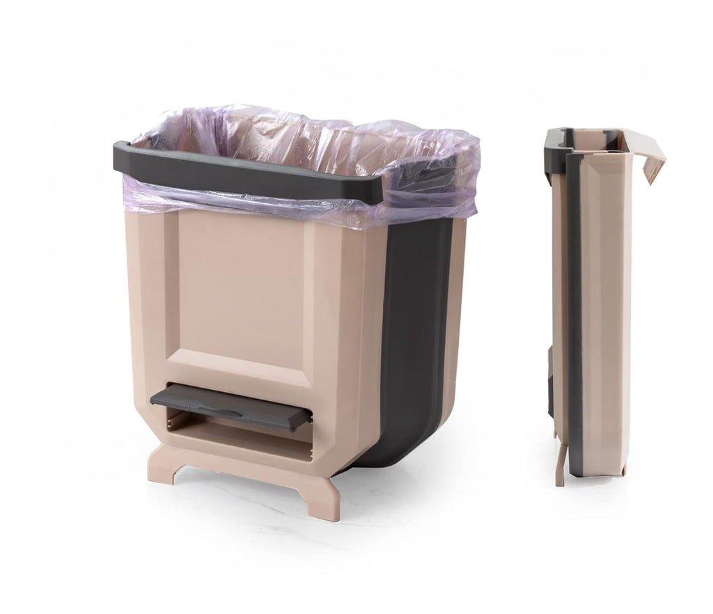 Papelera Cesto Colgante Plegable Tacho Basura