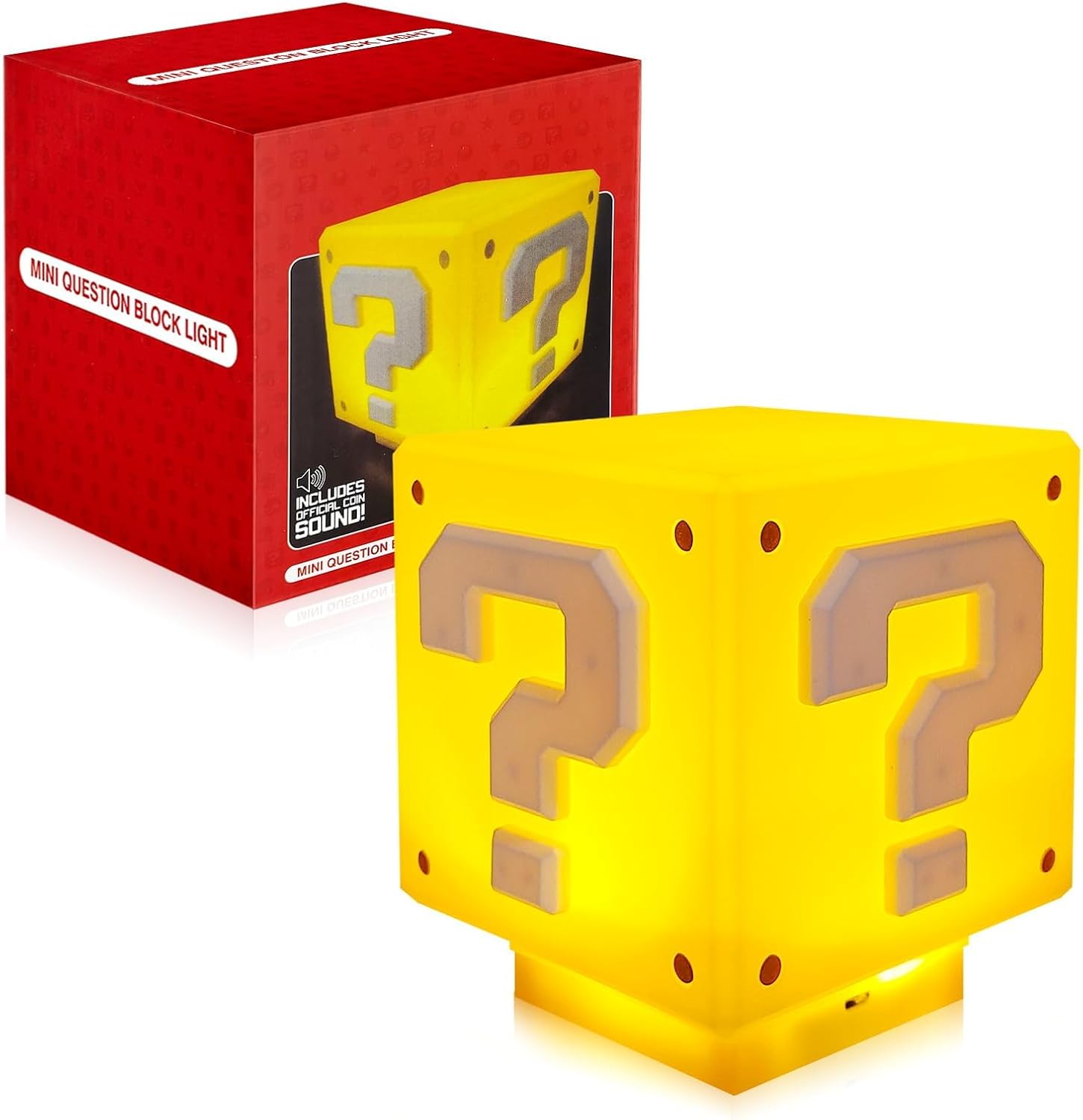 Lampara Gamer Cubo Mario