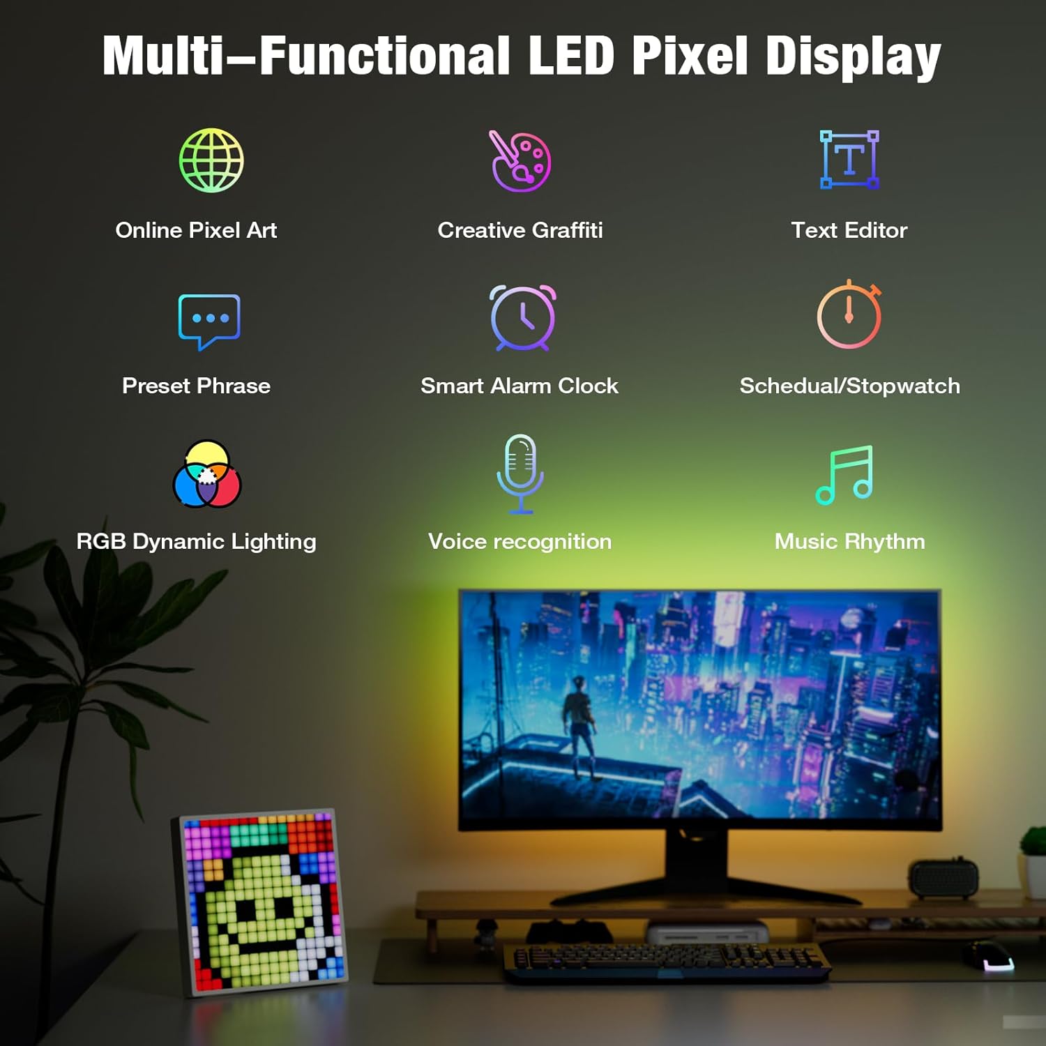 Display Pixel Art RGB