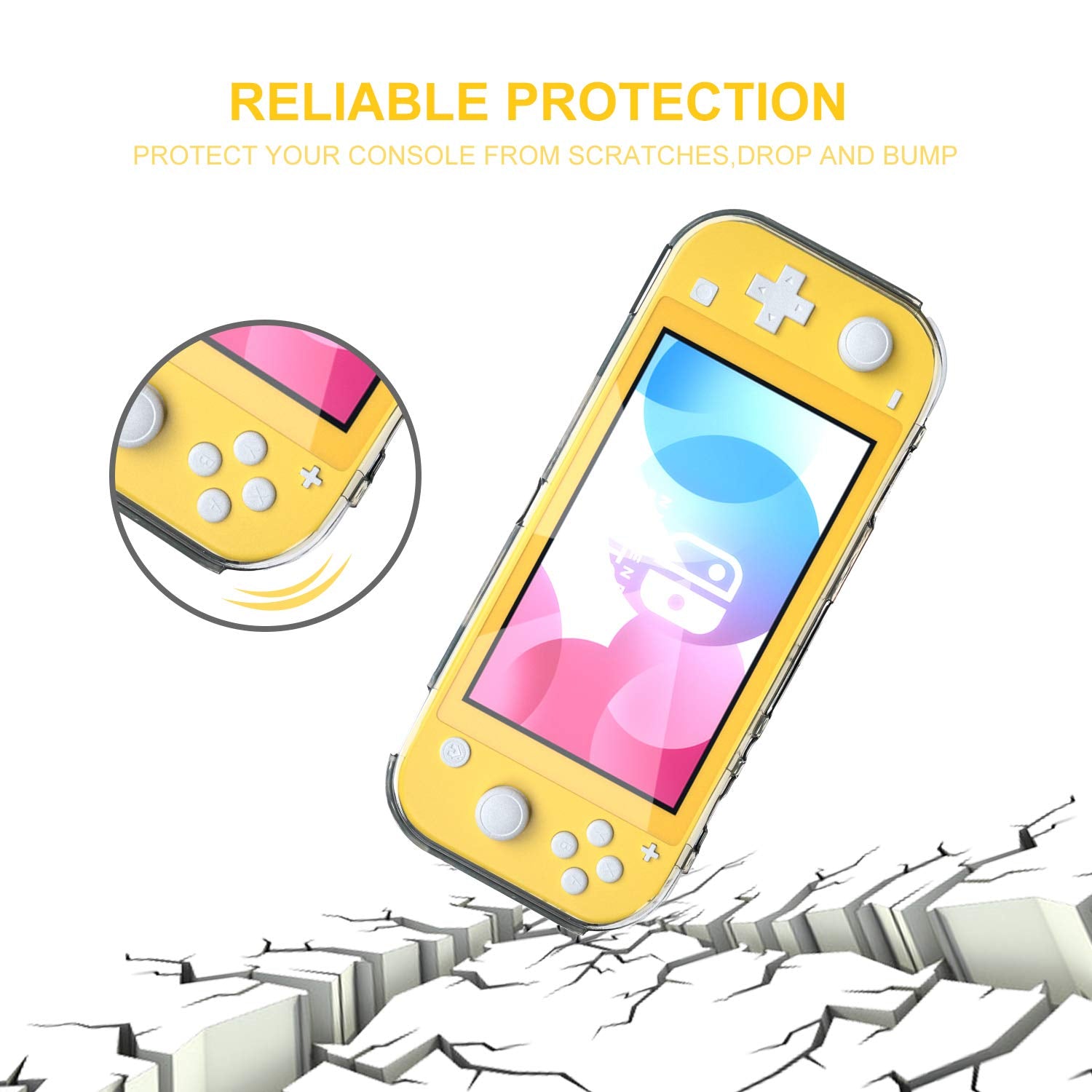 Protector Transparente Nintendo Switch Lite