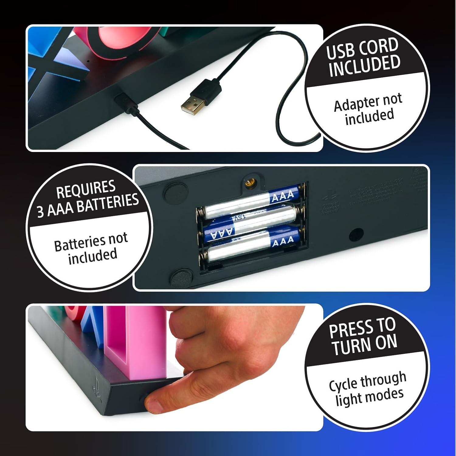 Lampara Gamer PlayStation
