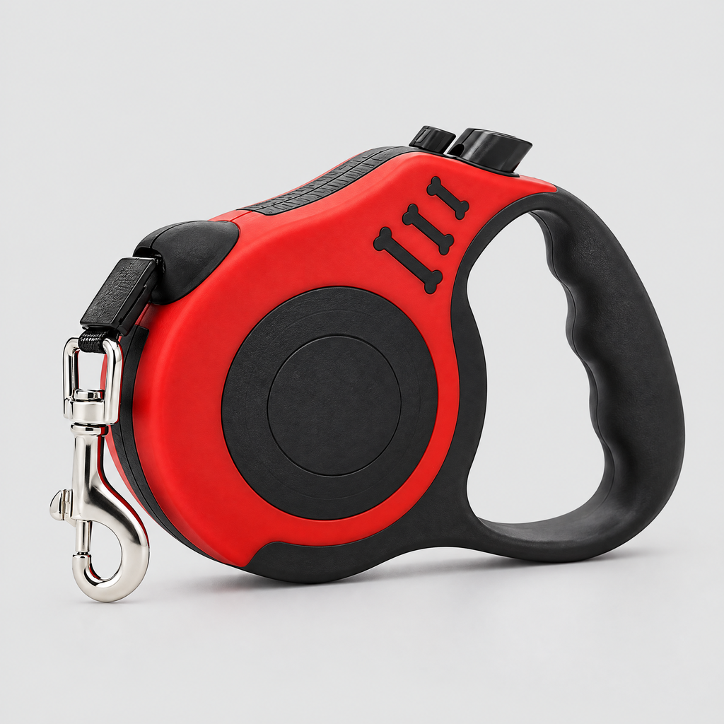 Correa Retráctil Automática para Perros Mascota