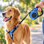 Correa Retráctil Automática para Perros Mascota