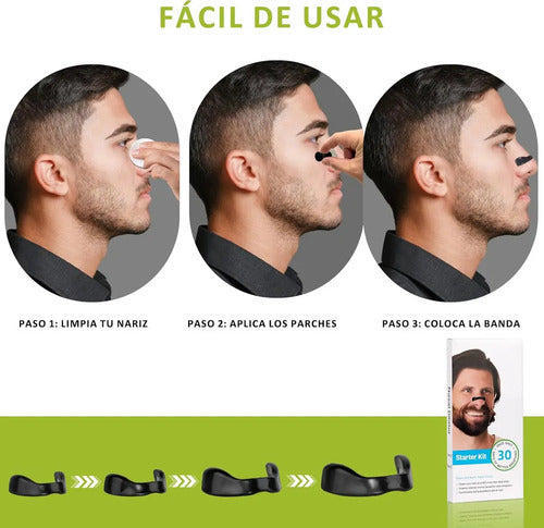 Kit Dilatador Nasal Antirronquido Magnético