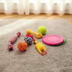 Kit 8 Juguetes Para Perros Gatos Pelotas Mordillo Frisbee