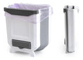Papelera Cesto Colgante Plegable Tacho Basura