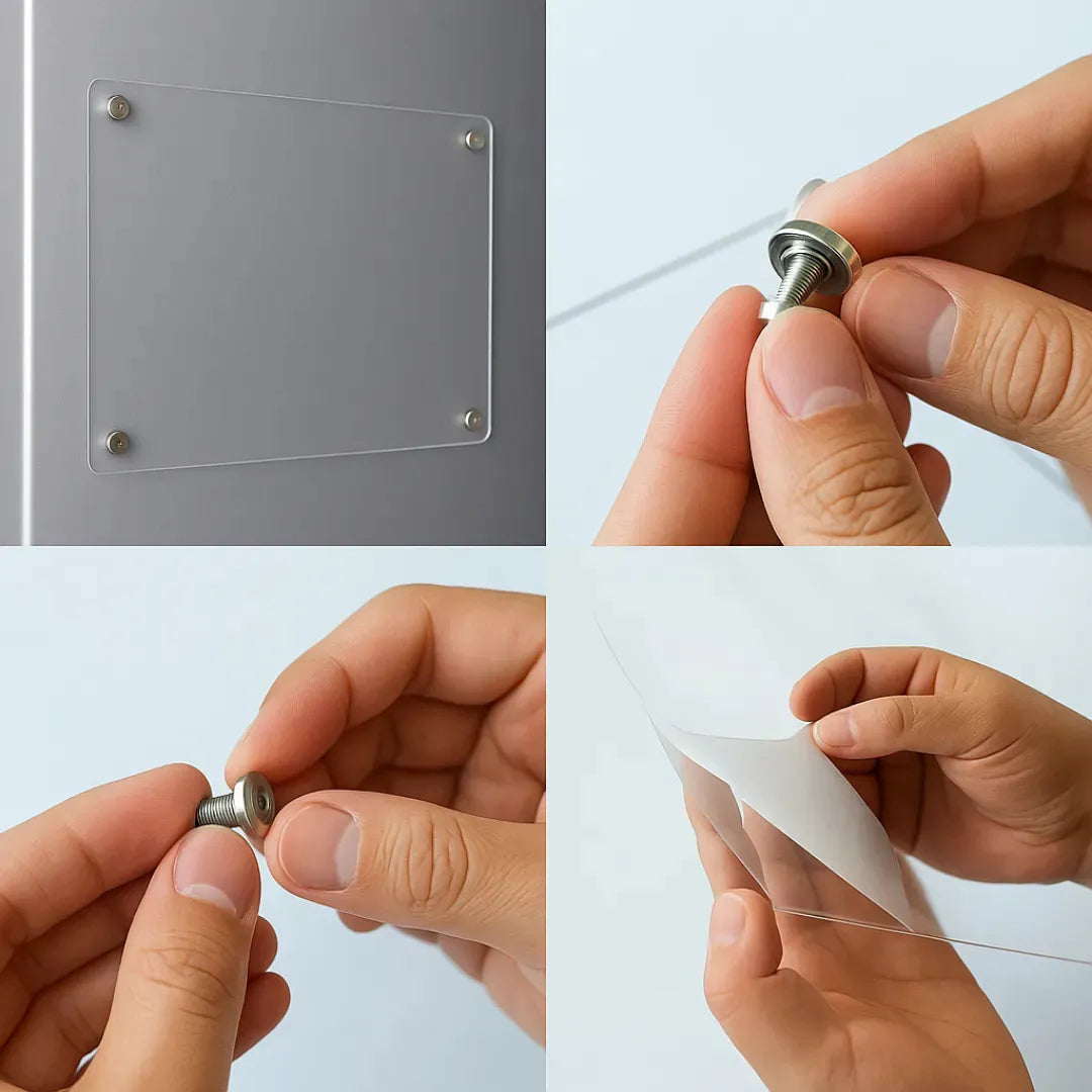 Pizarra Acrilica Magnetica Planificador Heladera Organizador