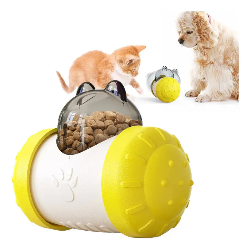 Juguete Interactivo Mascota Dispensador Alimento Perro Gato