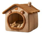 Casita Cucha Casa Para Mascota Afelpada