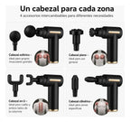 Pistola Masajeadora Recargable con Cabezales