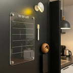 Pizarra Acrilica Magnetica Planificador Heladera Organizador