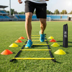 Kit Set De Entrenamiento Escalera Coordinación Fútbol Conos
