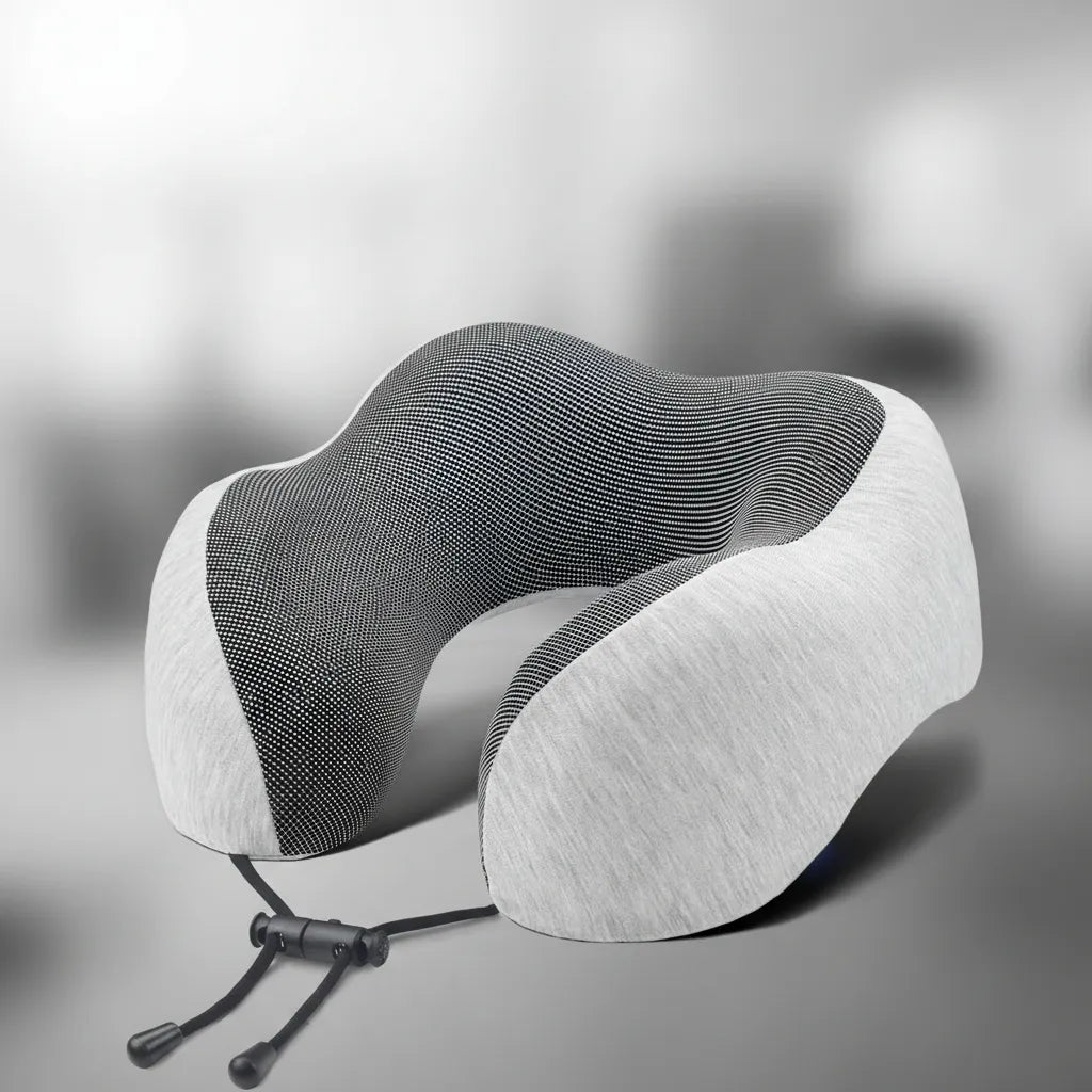 Almohada De Viaje Cuello Apoya Cabeza Cervical Viscoelastica