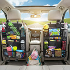 Organizador Auto Respaldo Asiento Tablet Varios Bolsillos