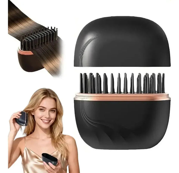 Cepillo Alisador Inalámbrico Portátil para Cabello