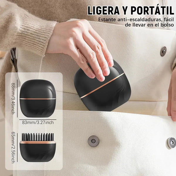 Cepillo Alisador Inalámbrico Portátil para Cabello