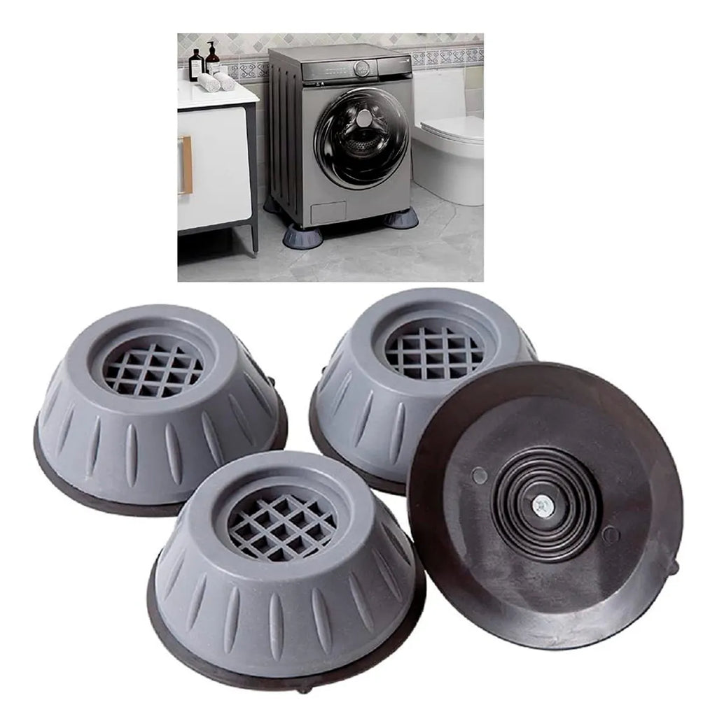 Soporte Base Pie Anti Vibración Lavarropa Antideslizante X4