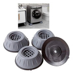 Soporte Base Pie Anti Vibración Lavarropa Antideslizante X4