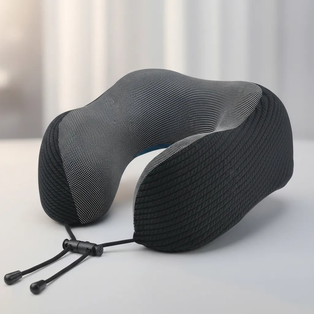 Almohada De Viaje Cuello Apoya Cabeza Cervical Viscoelastica