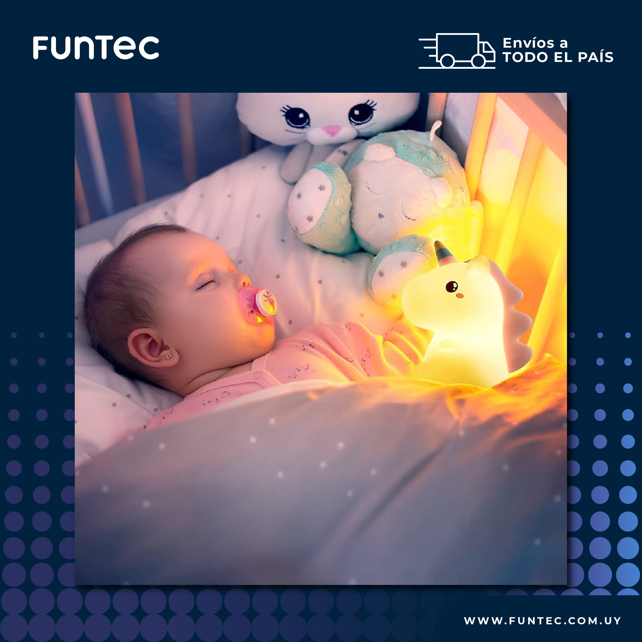 Lampara Infantil Unicornio