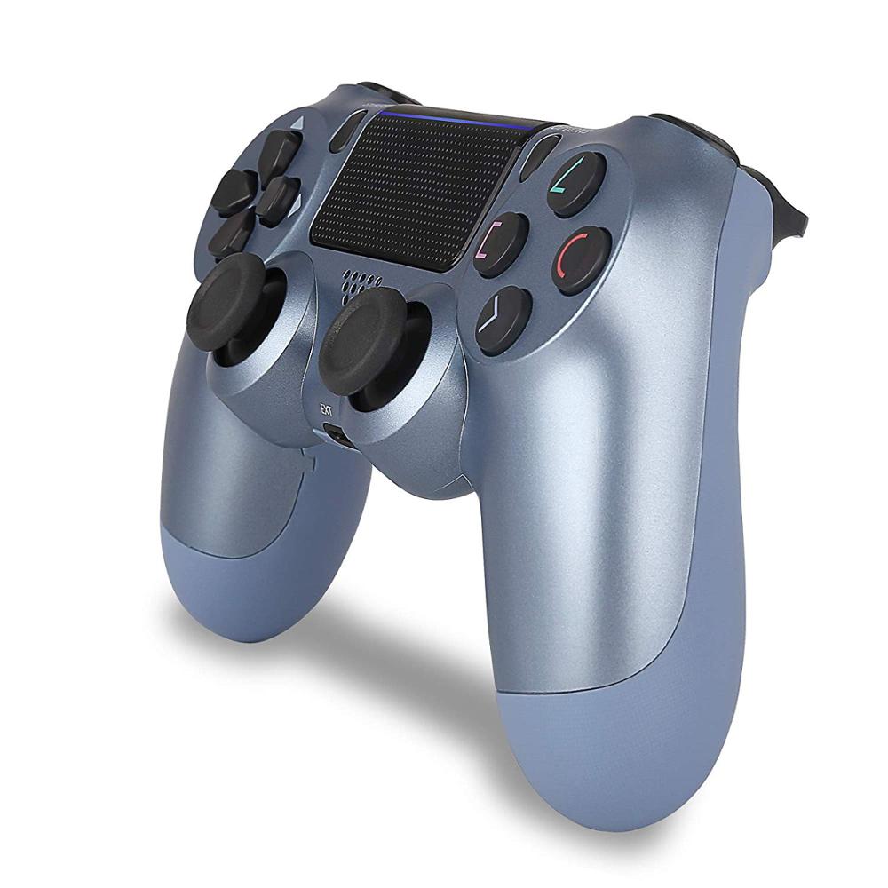 Control Joystick Compatible Ps4 Inalambrico Azul Titanio