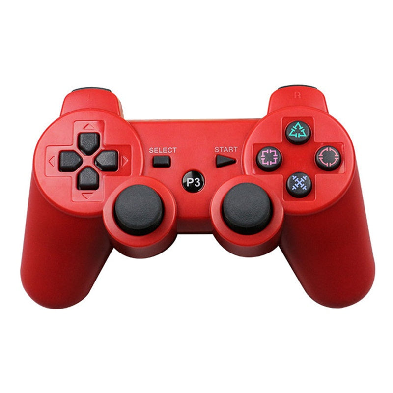 Control Joystick Compatible Play 3 Ps3 Inalambrico Rojo