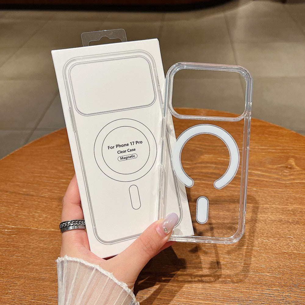 Protector Case Transparente Magsafe IPhone 17 Air 17 Pro Max