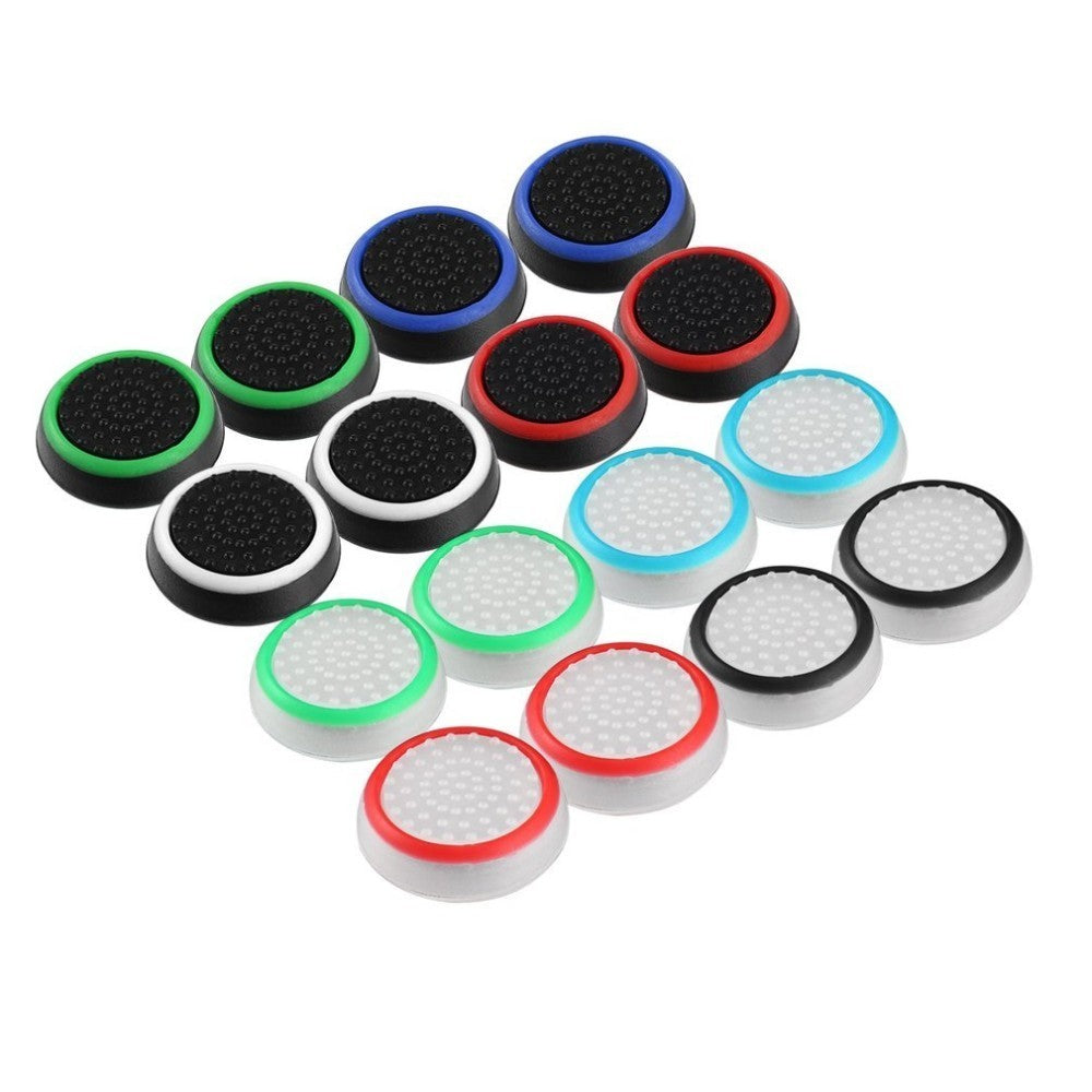 Protector Silicona Analogos Rayados Joystick Ps3 Ps4 Ps5 Xbox NS X2