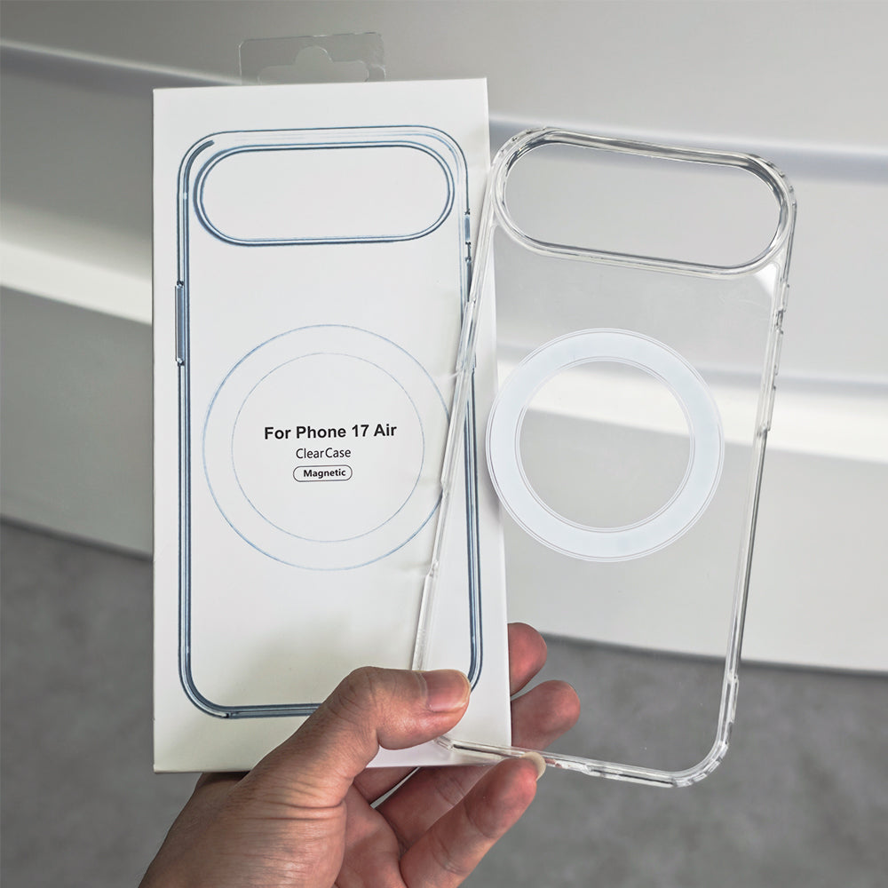 Protector Case Transparente Magsafe IPhone 17 Air 17 Pro Max