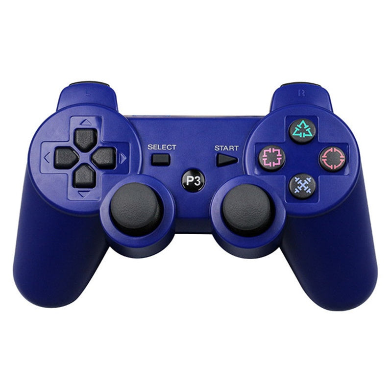 Control Joystick Compatible Play 3 Ps3 Inalambrico Azul