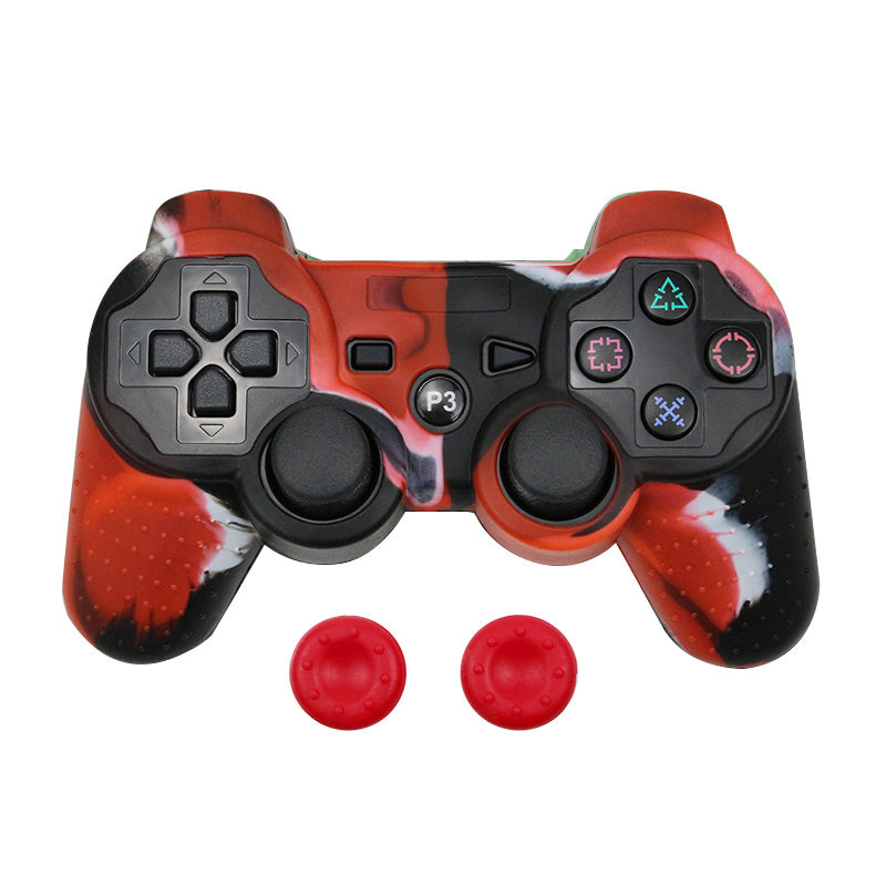 Funda Protector Silicona Joystick Ps3 + 2 Gomitas