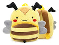 Mochila Jardin Infantil Tela Peluche Animales Niños Niñas