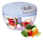 Picadora Verduras Manual Cortador Vegetales Triturador 500ml
