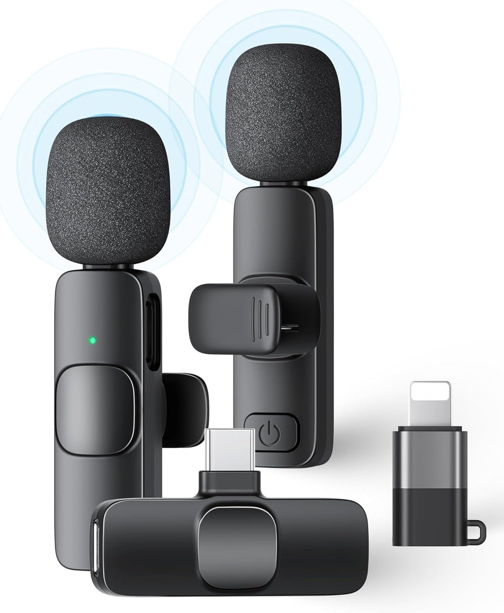 Microfono Doble K9 USB-C Lightning