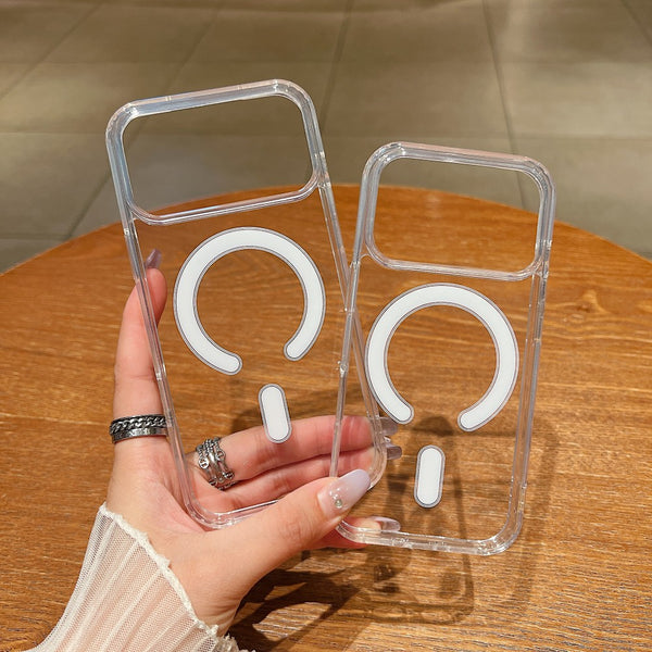 Protector Case Transparente Magsafe IPhone 17 Air 17 Pro Max