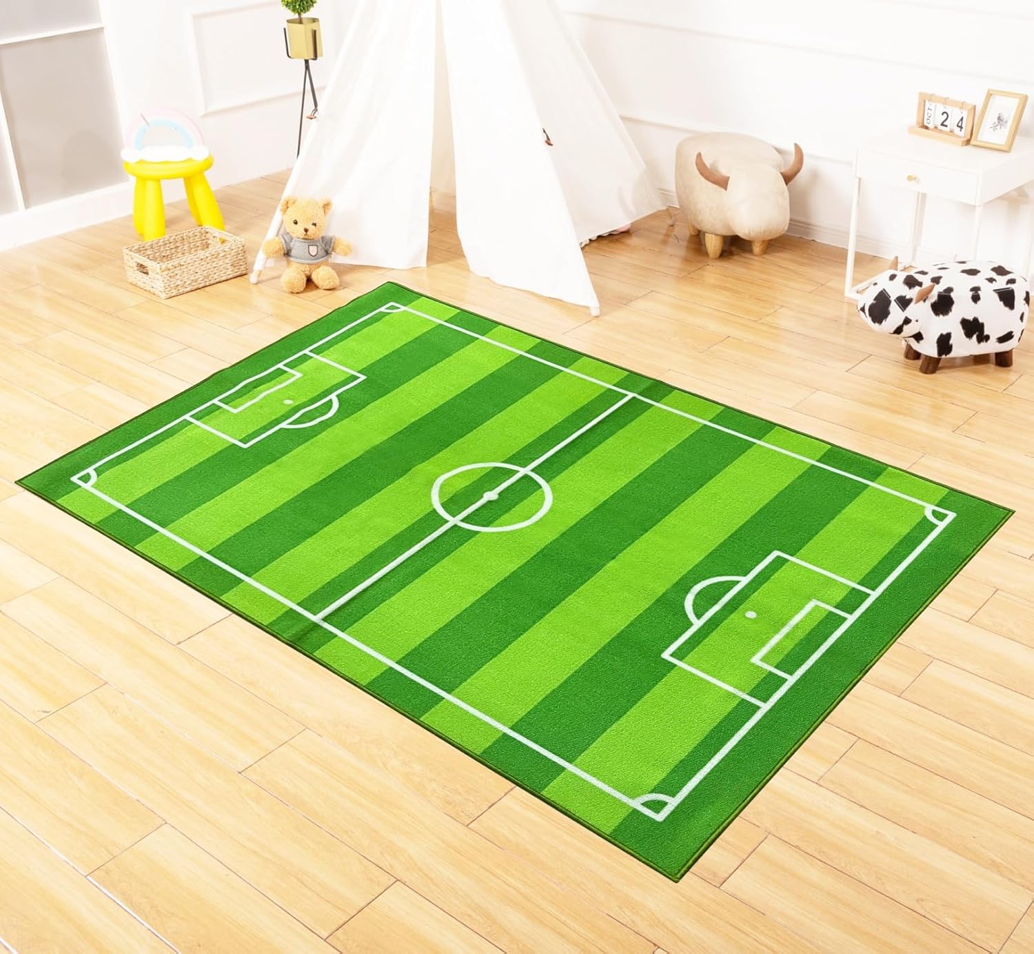 Alfombra Futbol Basket Silla Dormitorio Infantil Fifa Nba