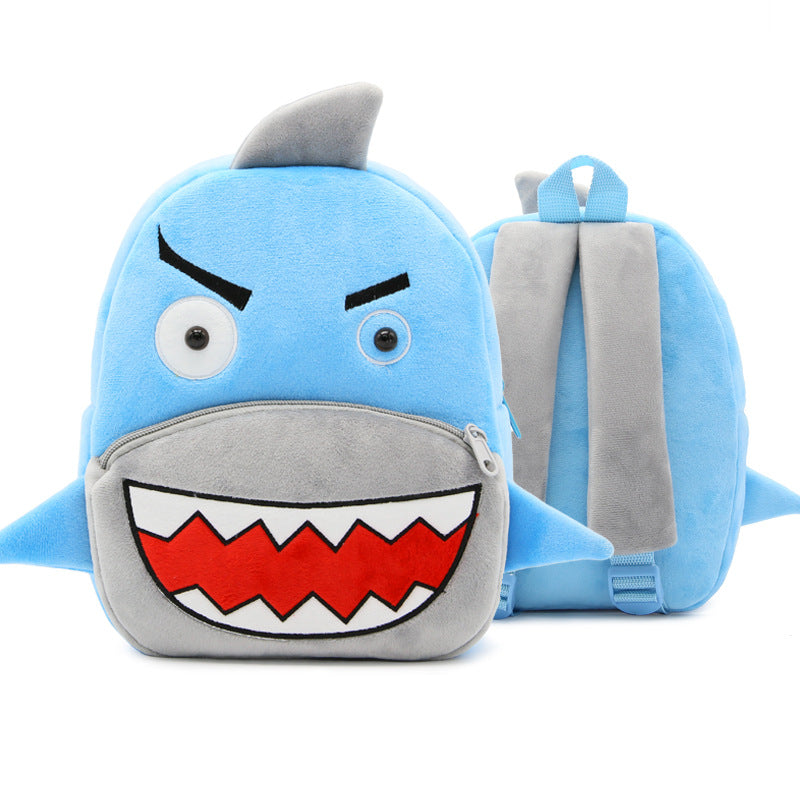 Mochila Jardin Infantil Tela Peluche Animales Niños Niñas