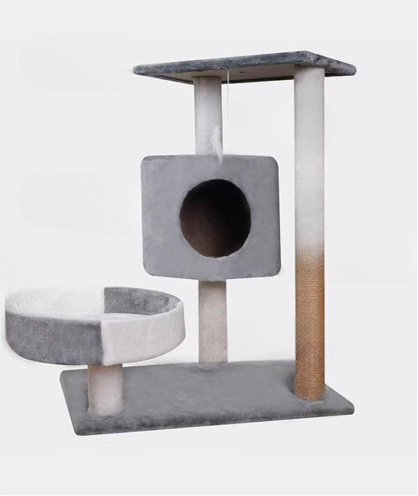 Rascador Para Gatos Torre Juego Cama Nido Escalador Mascota