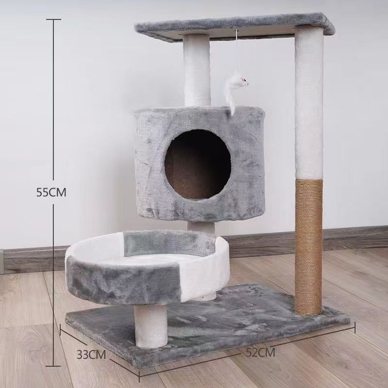 Rascador Para Gatos Torre Juego Cama Nido Escalador Mascota