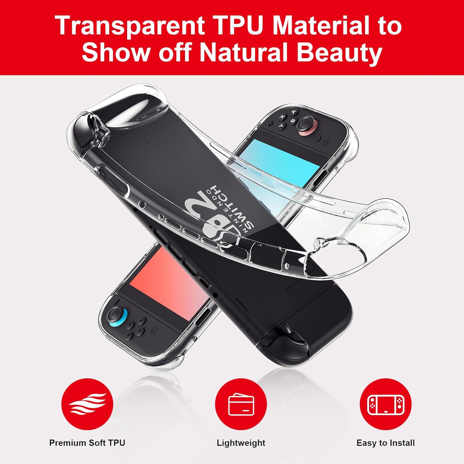 Protector Transparente Nintendo Switch 2