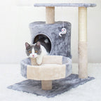 Rascador Para Gatos Torre Juego Cama Nido Escalador Mascota