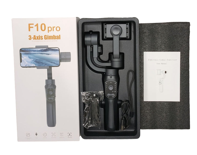 Estabilizador Gimbal F10 Pro 3 Ejes