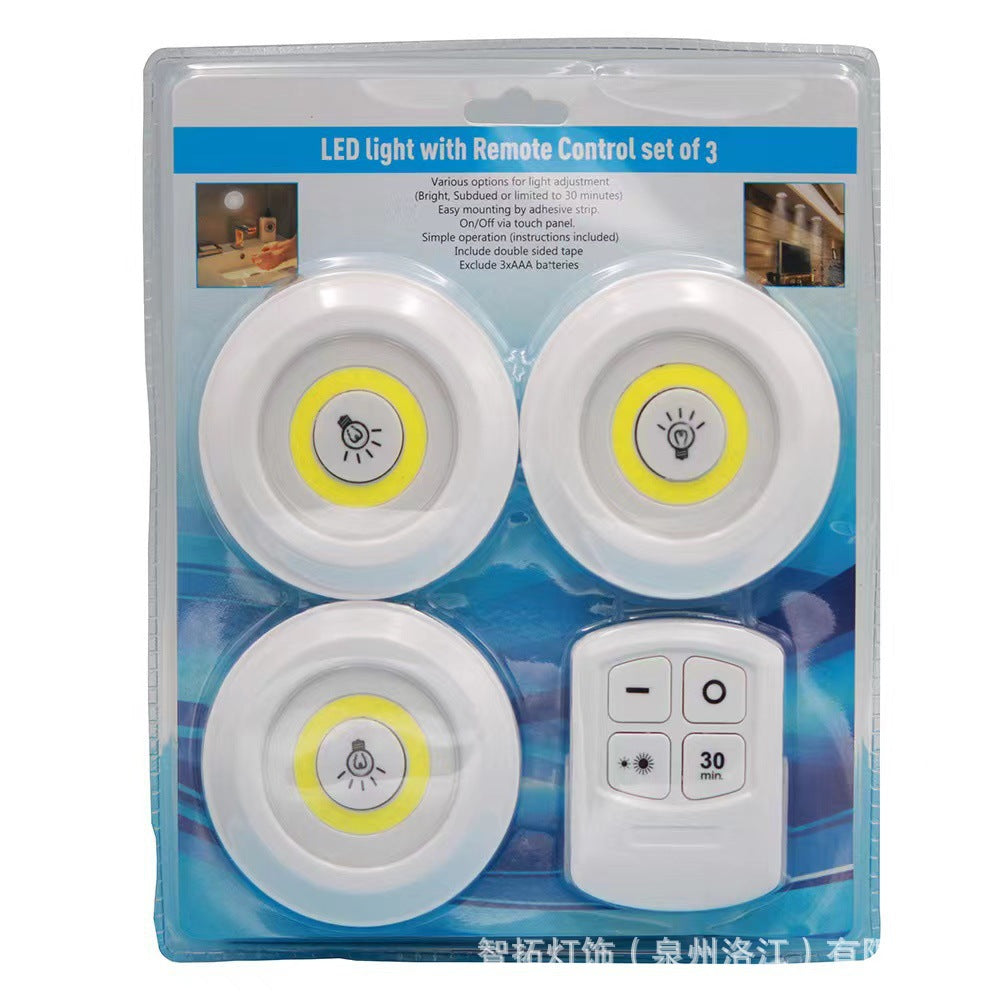 Set 3 Lamparas Luces Inalámbrica Adhesivas