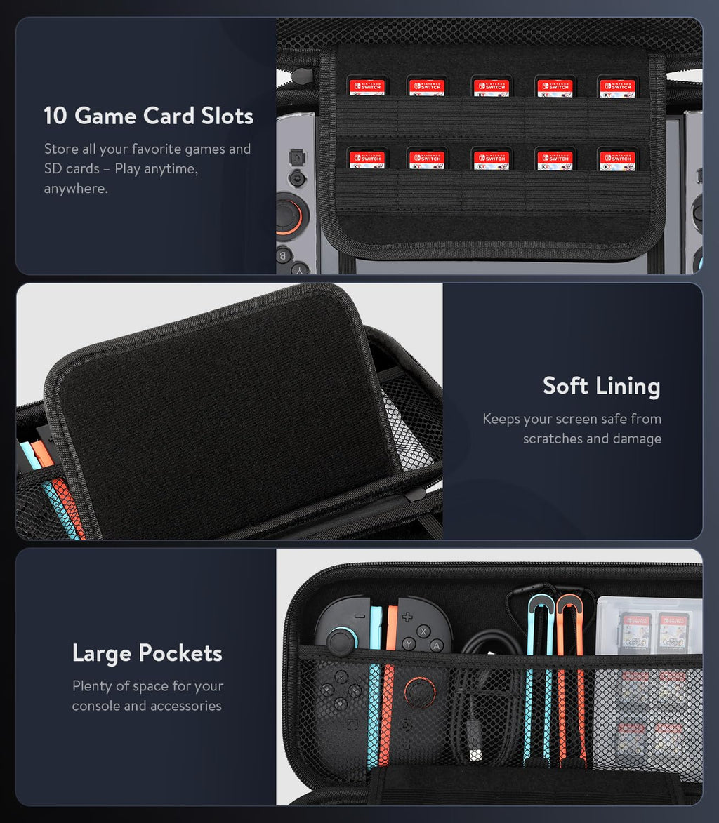 Funda Estuche Protector Rígido Nintendo Switch 2