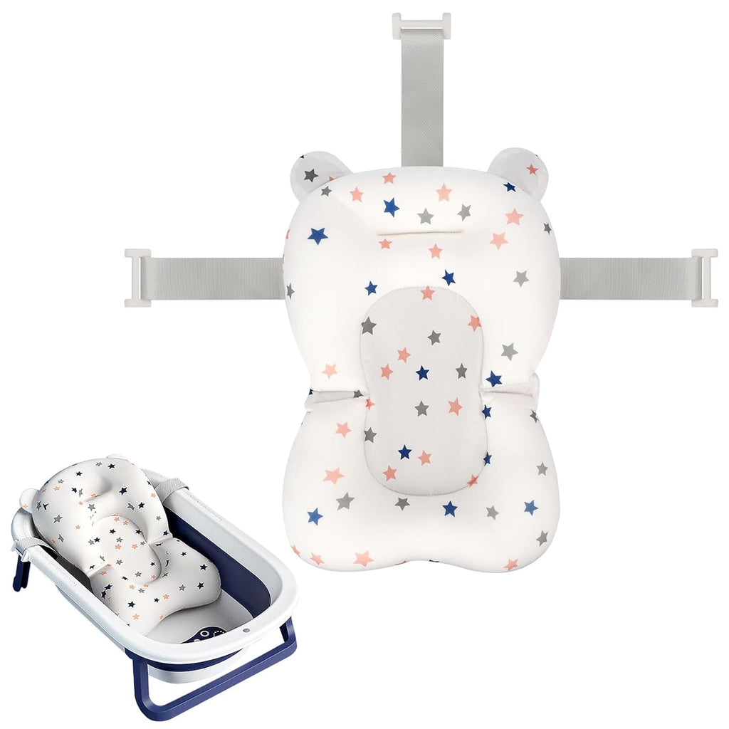 Bañito Bebé Plegable Sensor Termómetro Colchón Baby Splash