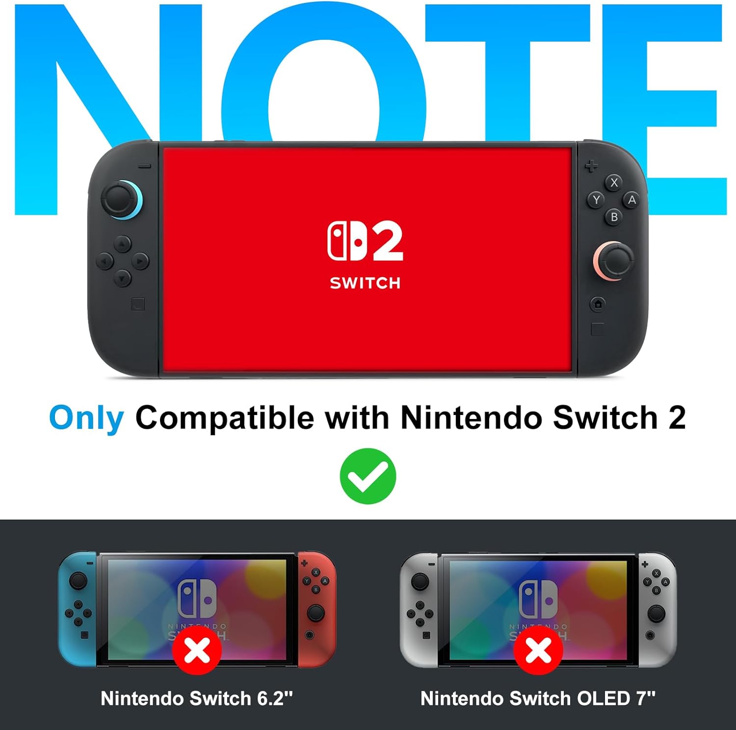 Vidrio Templado Protector Nintendo Switch 2